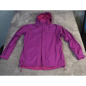 Women's Berghaus AQ2 Waterproof Hooded Jacket Mesh Lined Lightweight UK 16 US XL